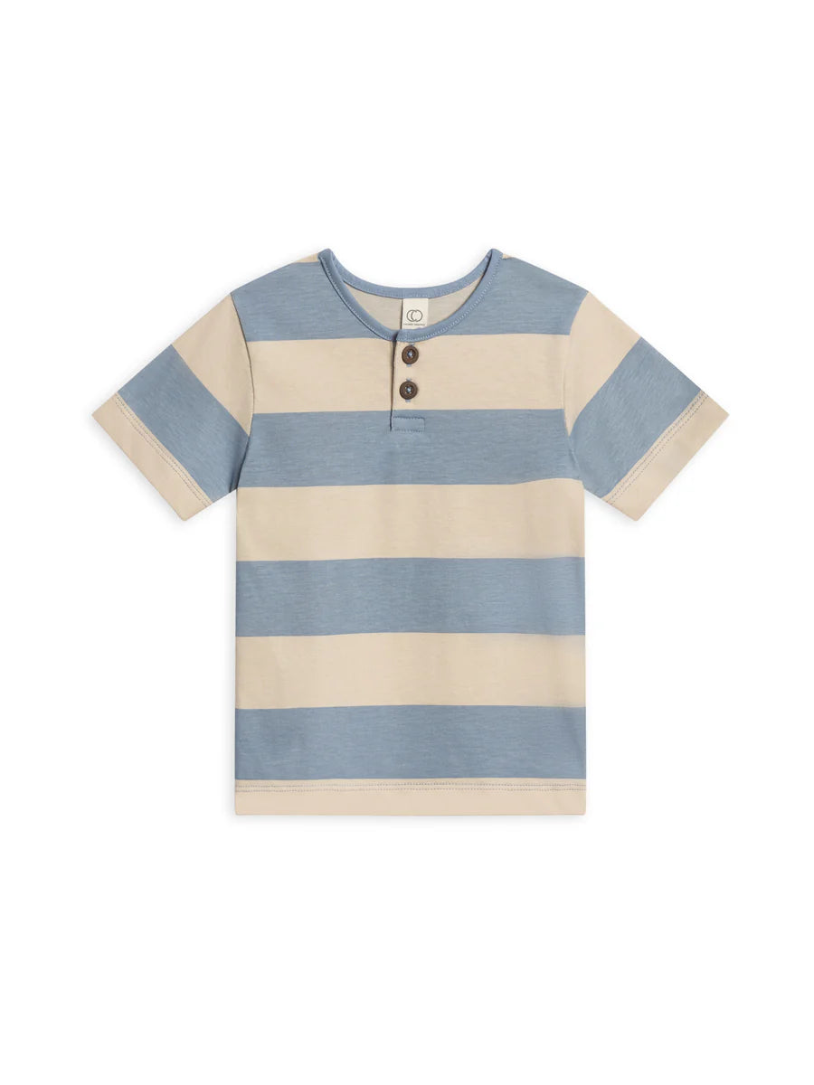 the chris striped organic cotton toddler set – Olive Sprout Kids
