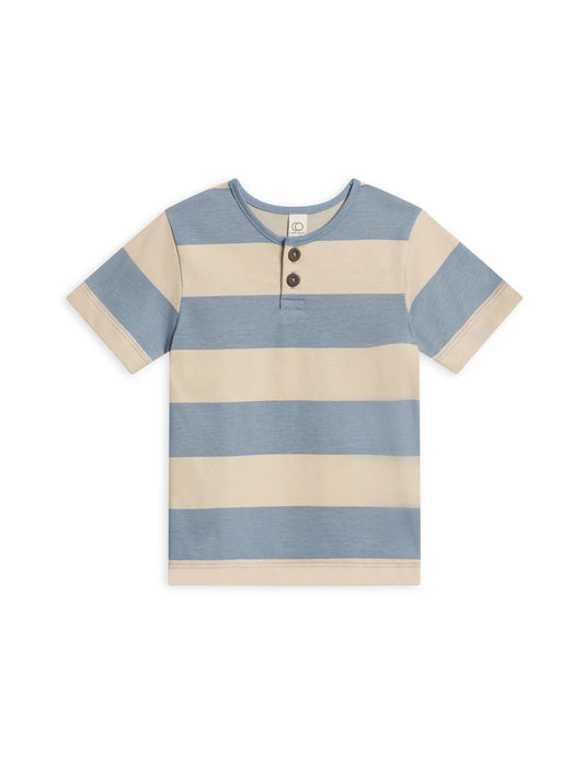 the chris striped organic cotton toddler set – Olive Sprout Kids
