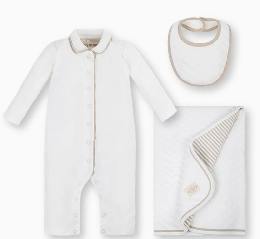 3-Piece Organic Knit Gift Set - Olive Sprout Kids